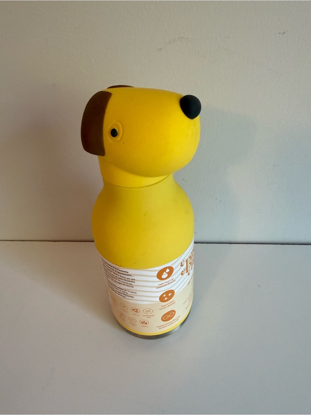 Asobu Bestie Insulated Stainless Steel Water Bottle 16oz DOG